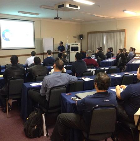 Zi Yang conducting the training.